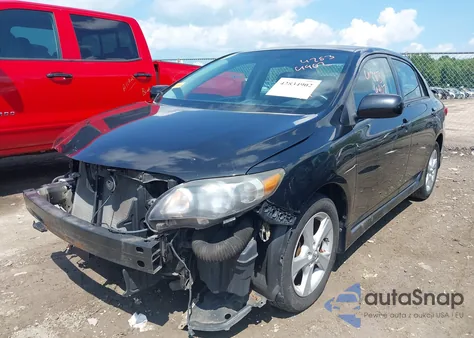 2012 Toyota Corolla S из США, поврежденный, VIN 2T1BU4EE1CC818727